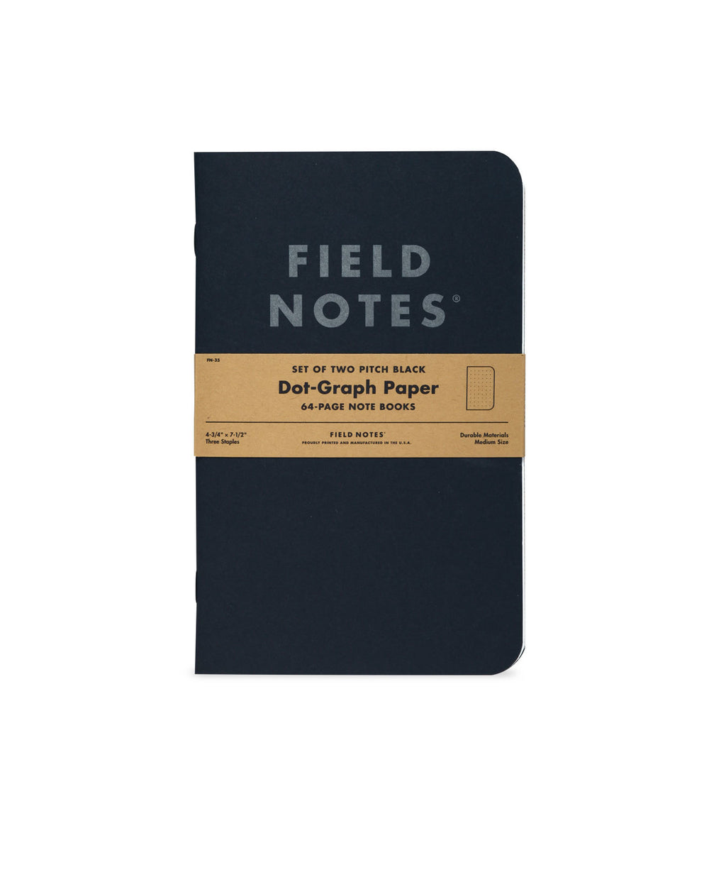 Field Notes | Pitch Black LARGE