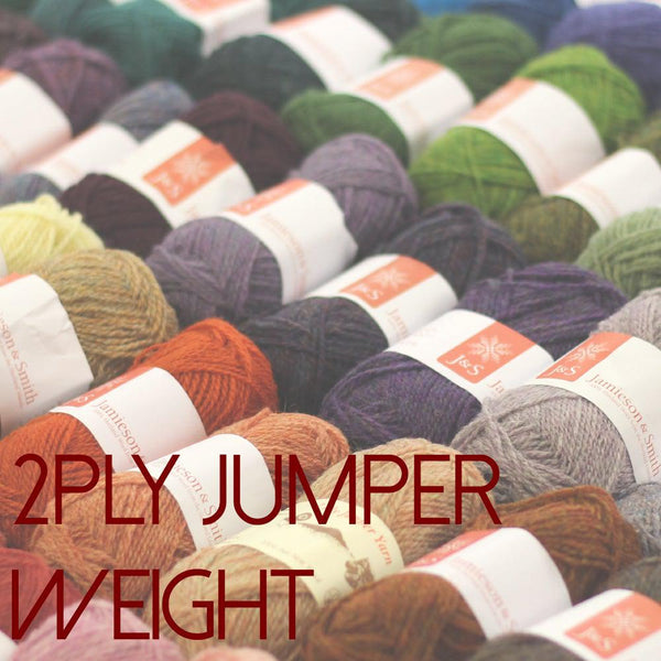 JAMIESON & SMITH | 2 Ply Jumper – Firefly Fibers