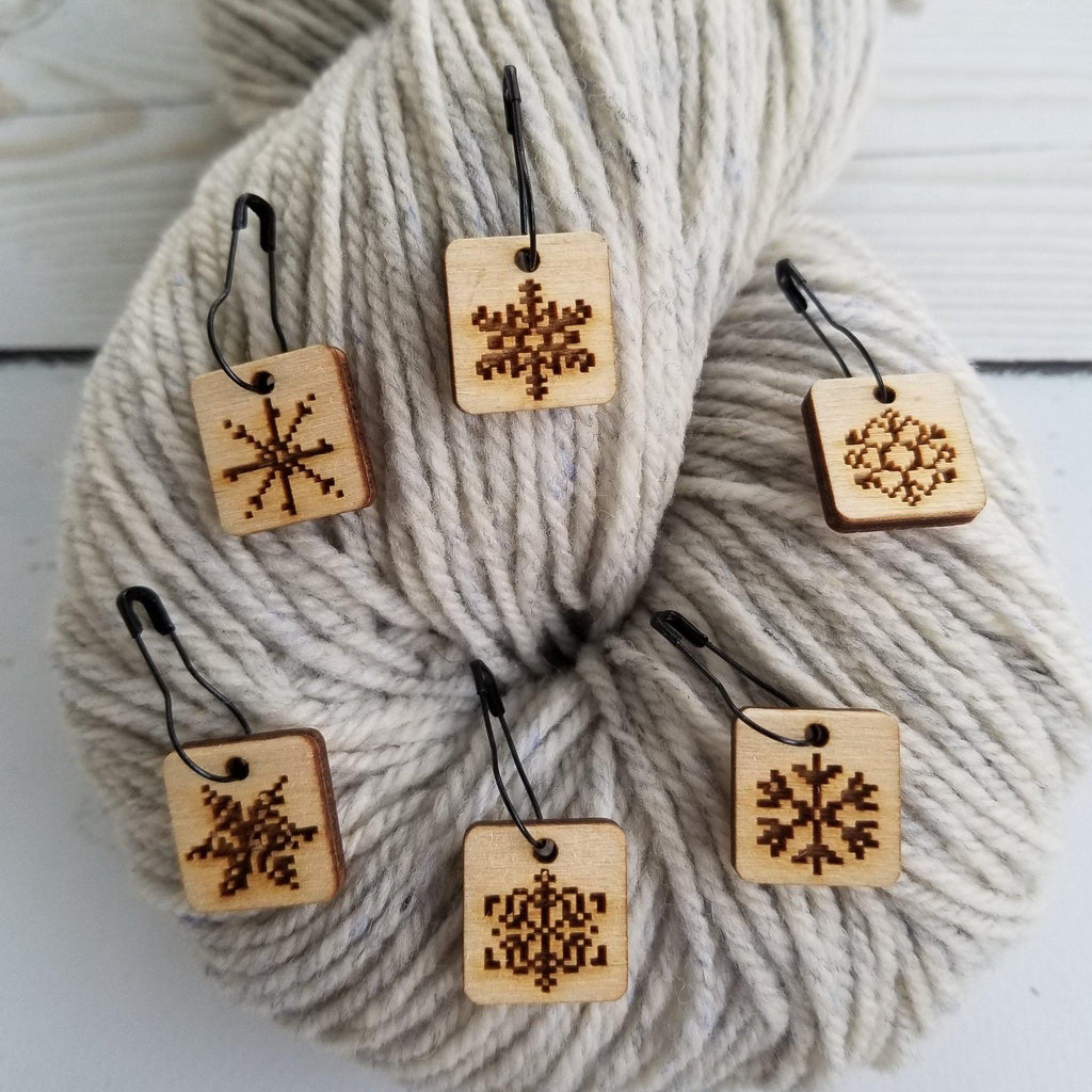 Katrinkles Wood Stitch Marker Set
