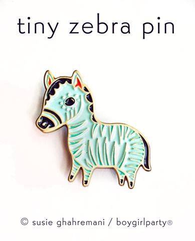 boygirlparty Pins | Zebra